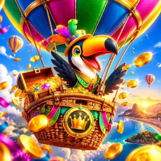 Thumbnail do Balloon com balão inflando e multiplicador crescente