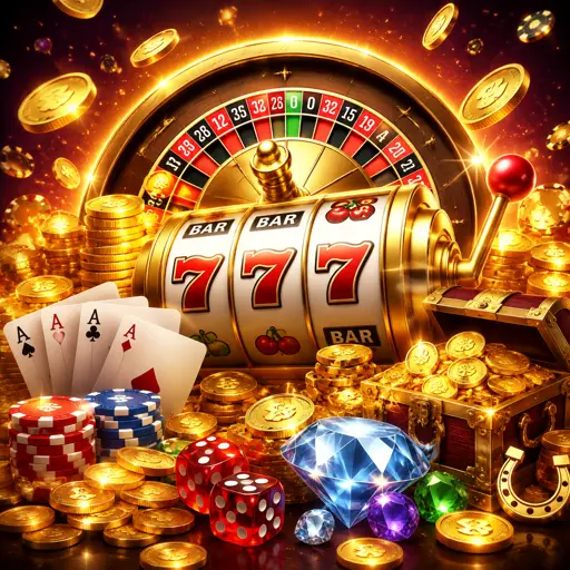 Ícone da categoria slots e cassino do blog