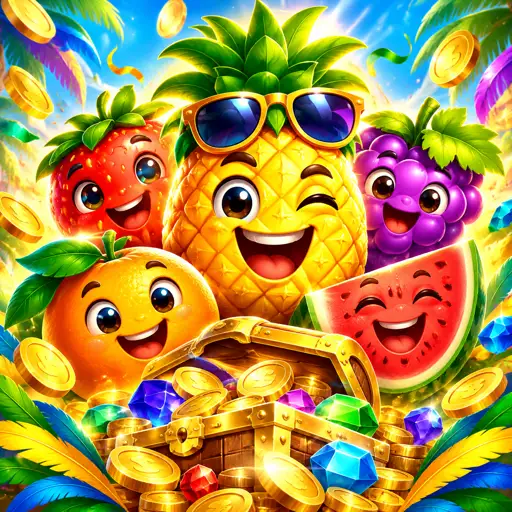 Fruit Party - Slot de frutas com cluster pays e multiplicadores